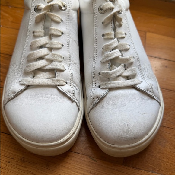 Birkenstock - sz38 White Women's Casual Sneakers - Picture 2 of 5